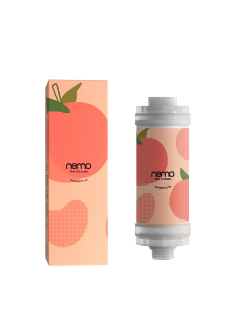 NEMO Vitamin Shower Filter – Heart Peach - ZM Cosmetics
