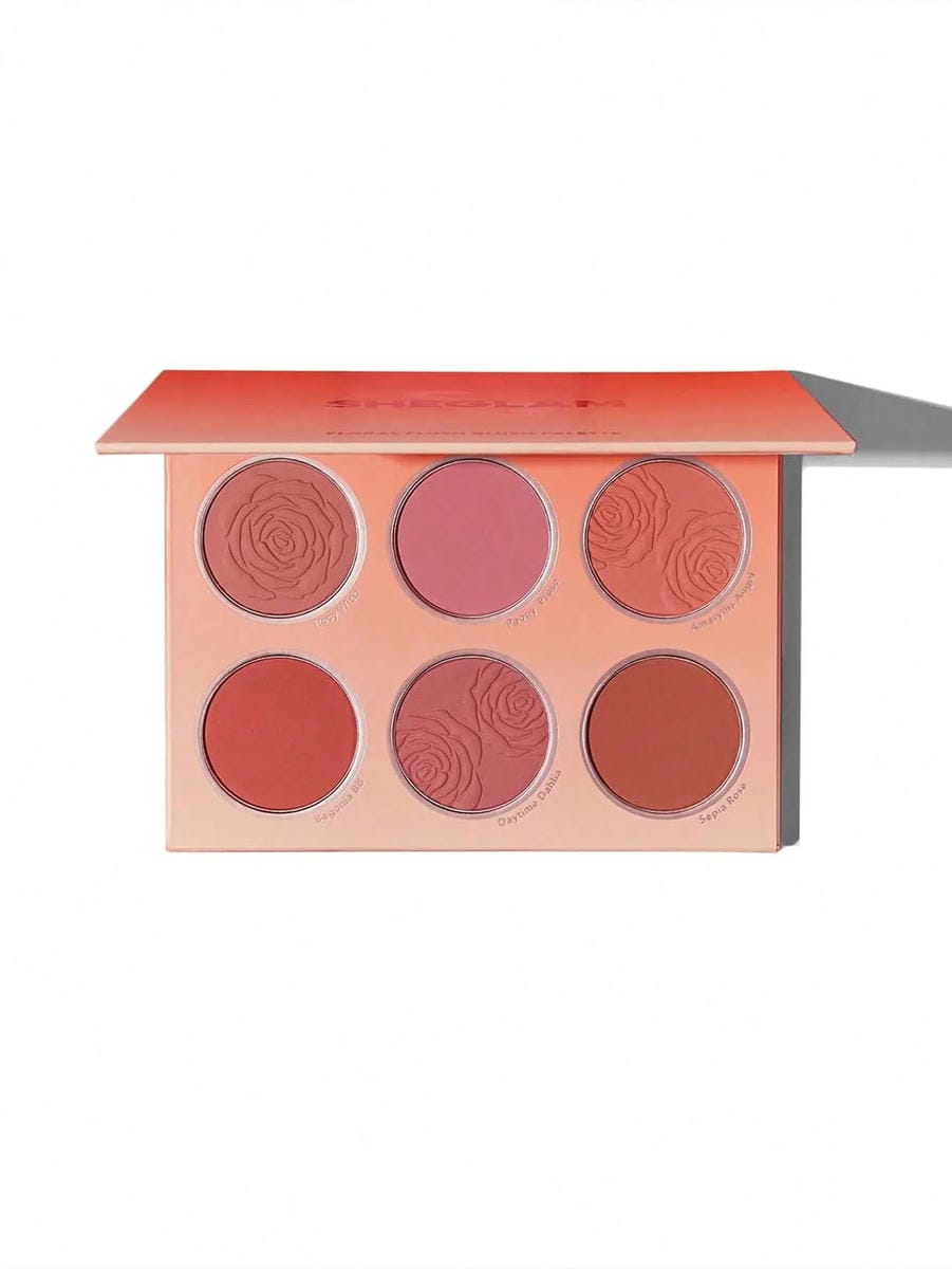 SHEGLAM Floral Flush Blush Palette Multicolor