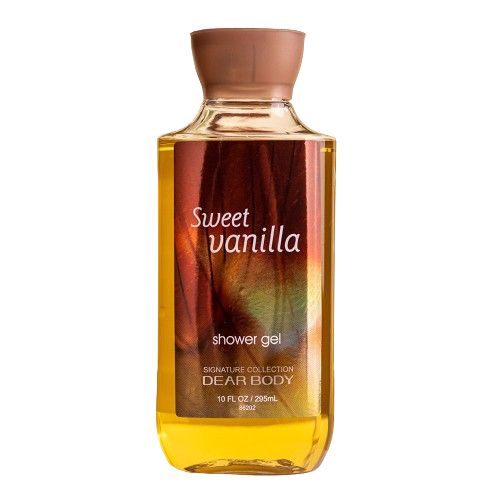 DEAR BODY SWEET VANILLA SHOWER GEL - ZM Cosmetics