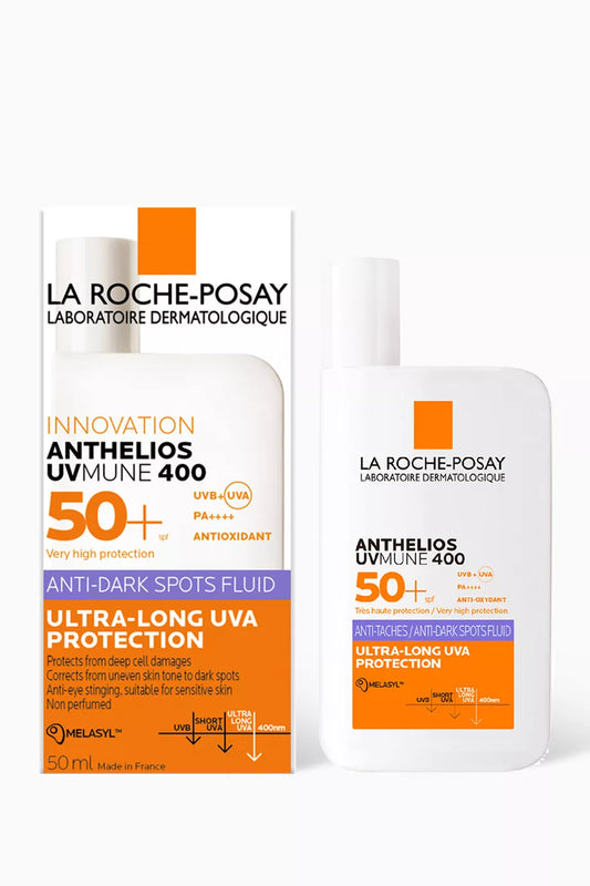 La Roche-Posay’s Anthelios Oil Control Fluid SPF50+ for Oily Blemish-Prone Skin, 50ml