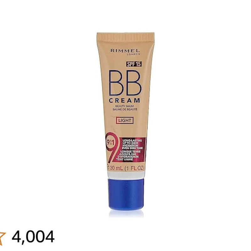 Rimmel London BB Cream 9-In-1 Beauty Balm SPF15 Light 30ml