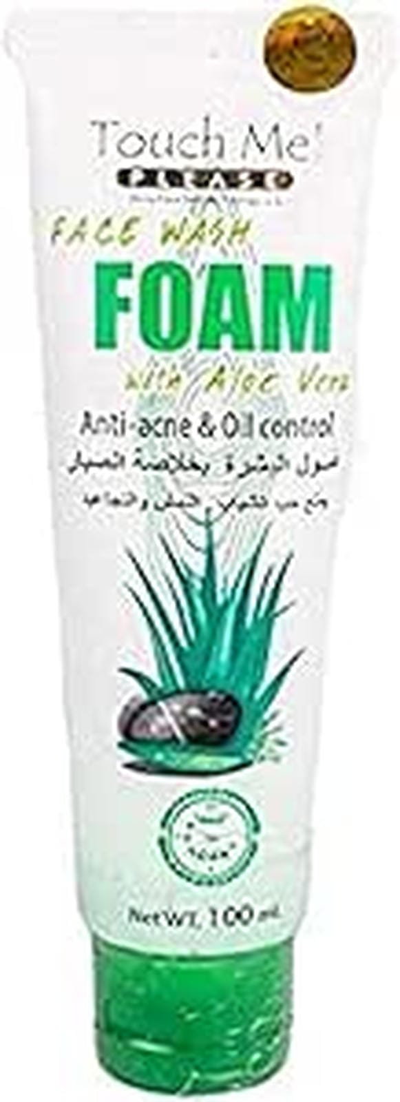 jqm Touch Me Please Face Wash Foam Anti-acne & Oil Control with Aloe Vera-100ml