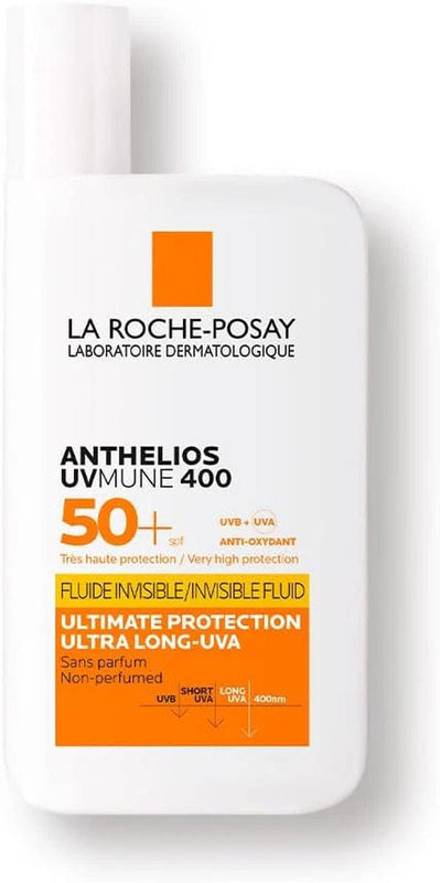 La Roche-Posay Anthelios UVMune 400 Invisible Sunscreen SPF50+ 50ml - ZM Cosmetics