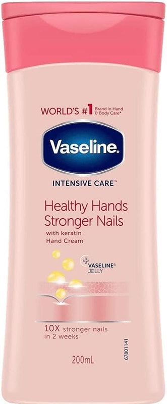 Vaseline 200Ml Hand Cream Healthy Hands & Stronger Nails