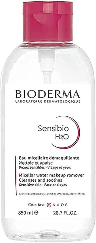 Bioderma Sensibio H2O Makeup Removing Micelle Solution  Cleanses and refreshes