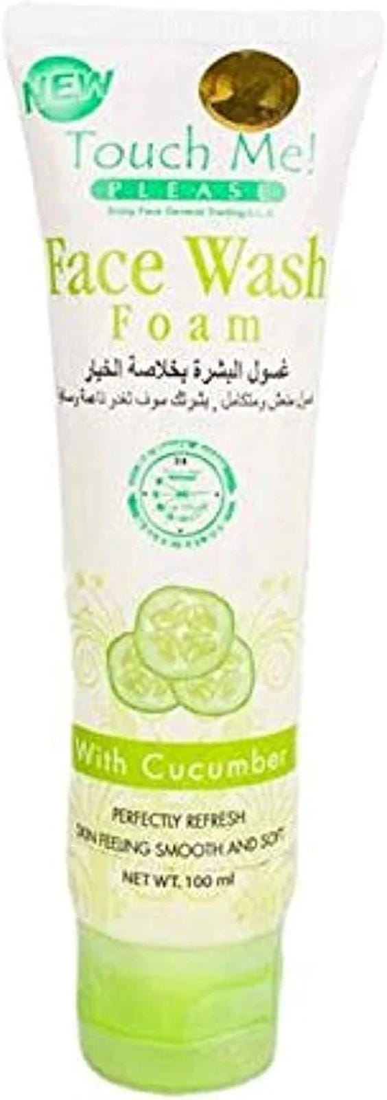Touch Me Please Face Wash Foam with Cucumber - (100ml)