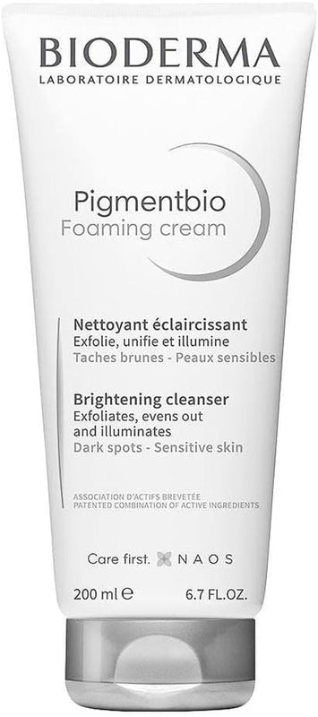 BioDerma Pigmentbio Foaming Cream Brightening Exfoliating Cleanser