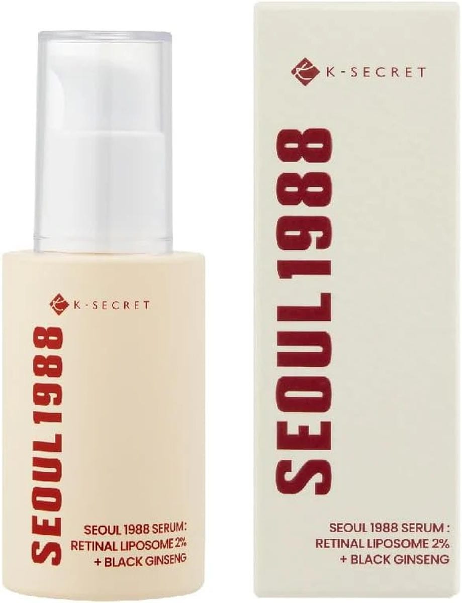 KSECRET SEOUL 1988 Retinal Liposome 2% + Black Ginseng 30ml - ZM Cosmetics