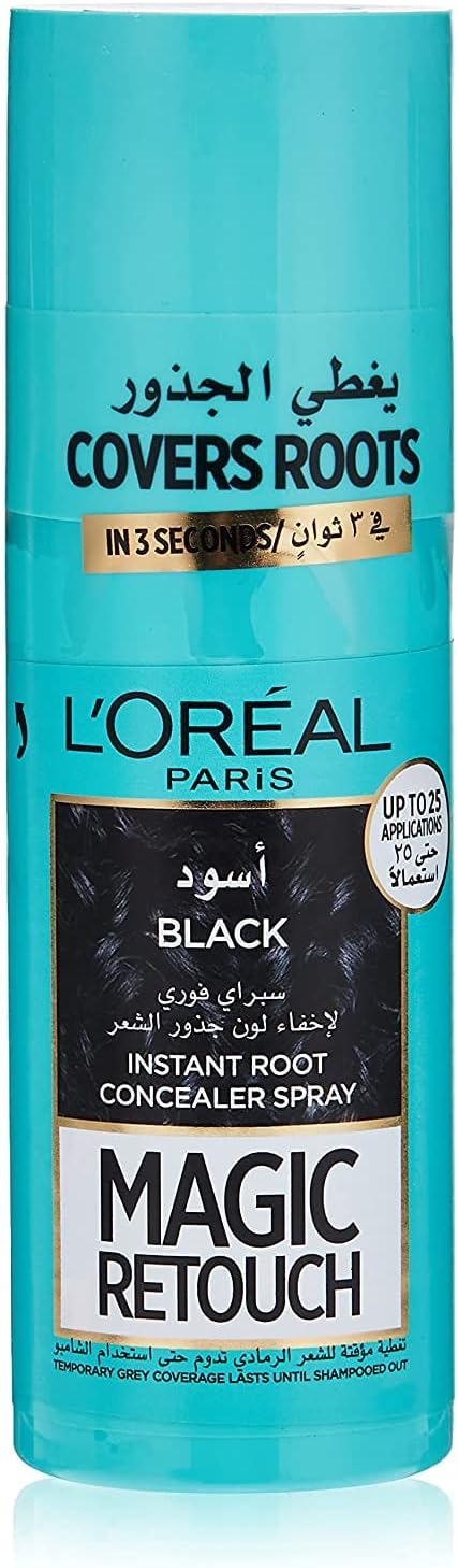L'Oreal Paris Magic retouch, Black - ZM Cosmetics