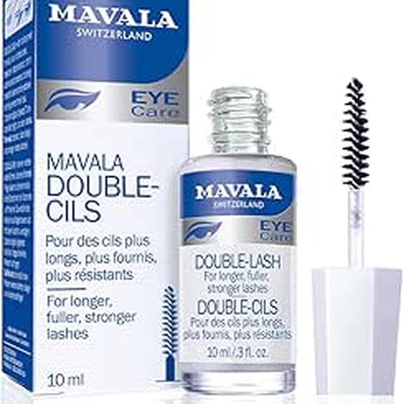 Mavala Switzerland Double Lash Eye Care Serum for Stronger and Thicker Eye Lashes, 10 ml