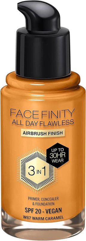 max factor Facefinity All Day Flawless Foundation - W87 Warm Caramel