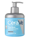 CeraVe Moisturizing Cream for Psoriasis Treatment, With Salicylic Acid for Dry Skin Itch Relief & Urea for Moisturizing, Fragrance Free & Allergy Tested, 8 Oz - ZM Cosmetics