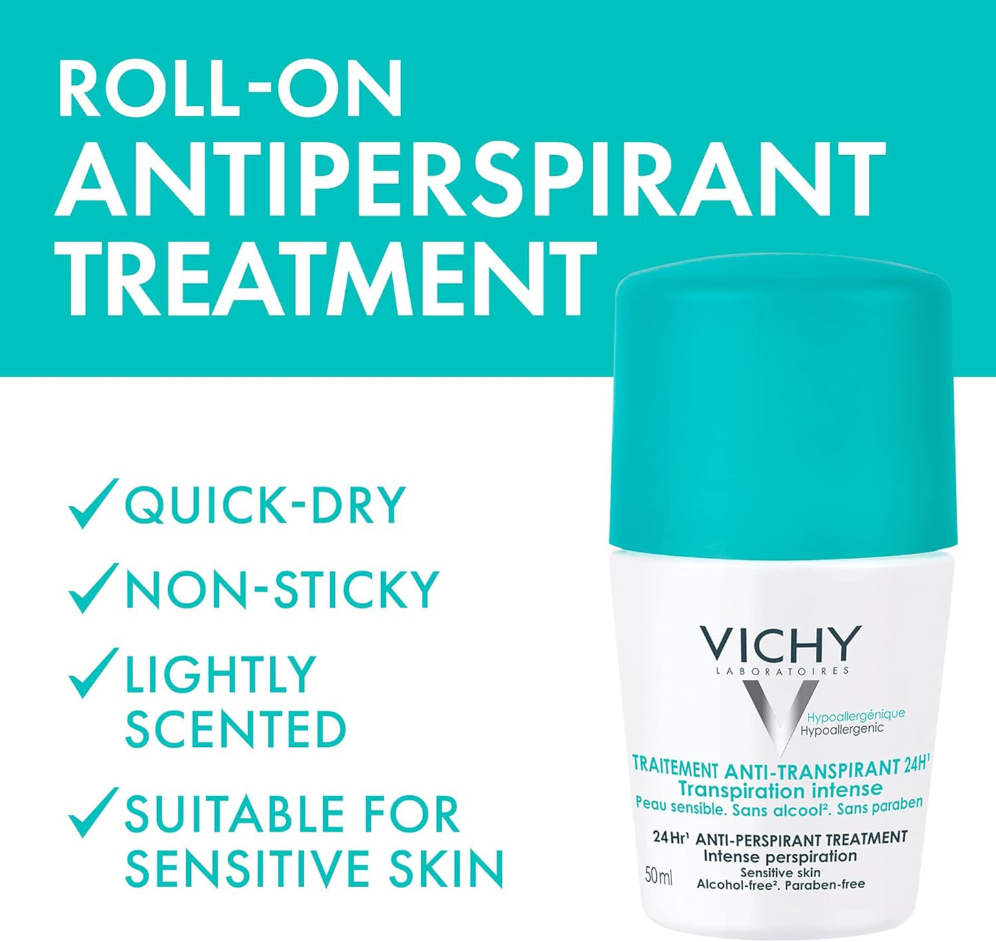 Vichy 24Hr Anti Perspirant Roll On