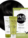 Herb Speedy PPD Free Hair Dye, Ammonia Free Hair Color Soft Black Contains Sun Protection Odorless No more Eye and/or Scalp Irritations From Coloring For Sensitive Scalp - ZM Cosmetics