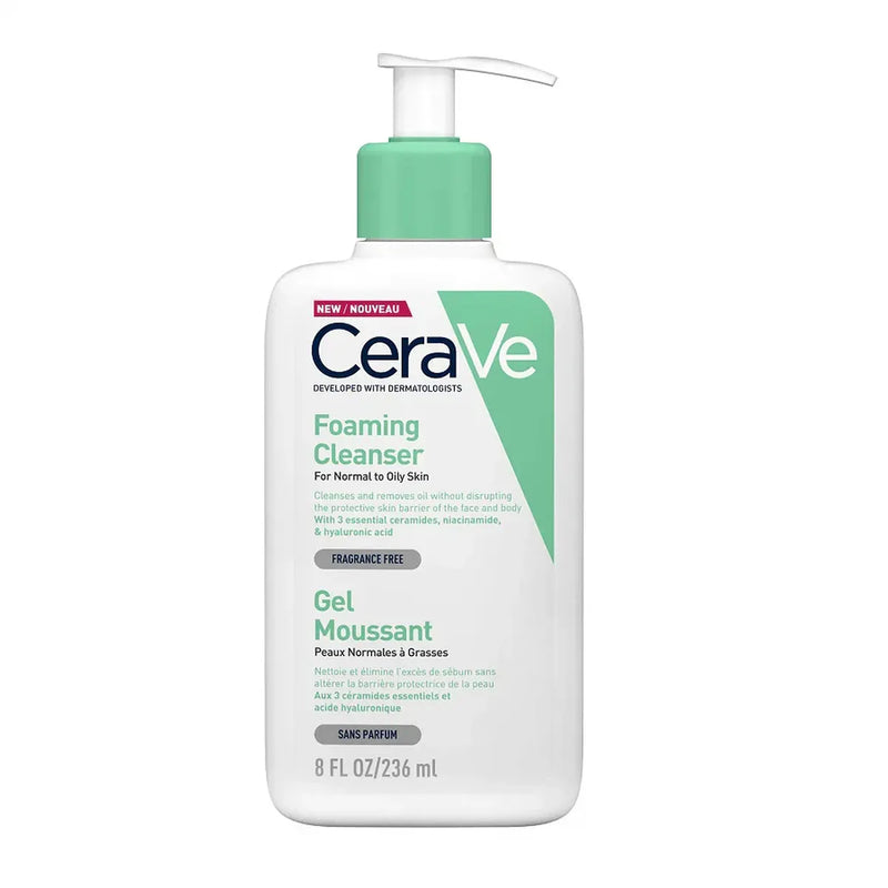 CeraVe Foaming Cleanser for Normal to Oily Skin - ZM Cosmetics