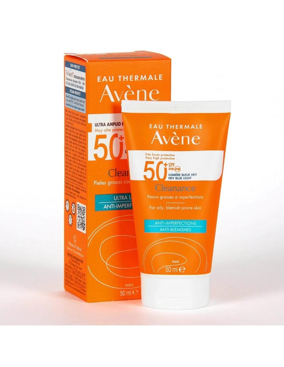 Avene Cleanance Sunscreen Cream for Skin With Acne SPF 50 50ml - ZM Cosmetics