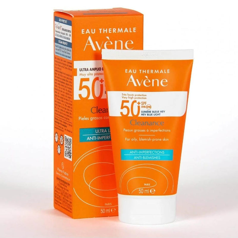 Avene Cleanance Sunscreen Cream for Skin With Acne SPF 50 50ml - ZM Cosmetics