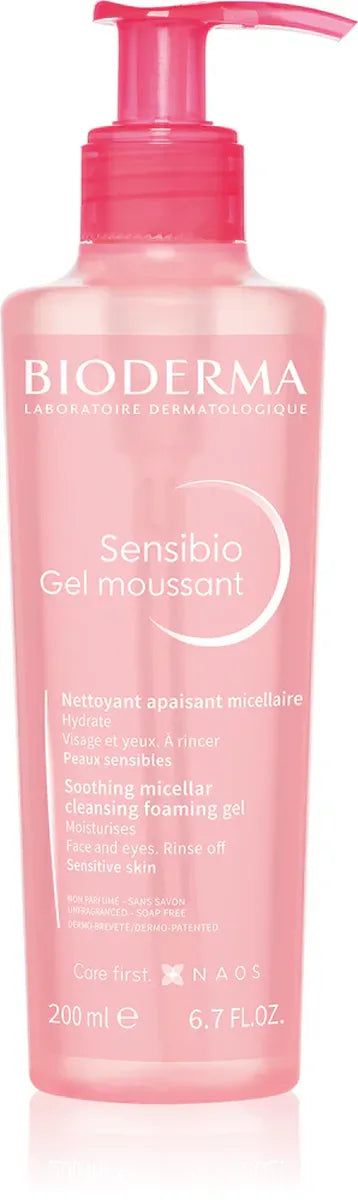 Bioderma Sensibio Soothing Micellar Cleansing Foaming Gel For Sensitive Skin - ZM Cosmetics