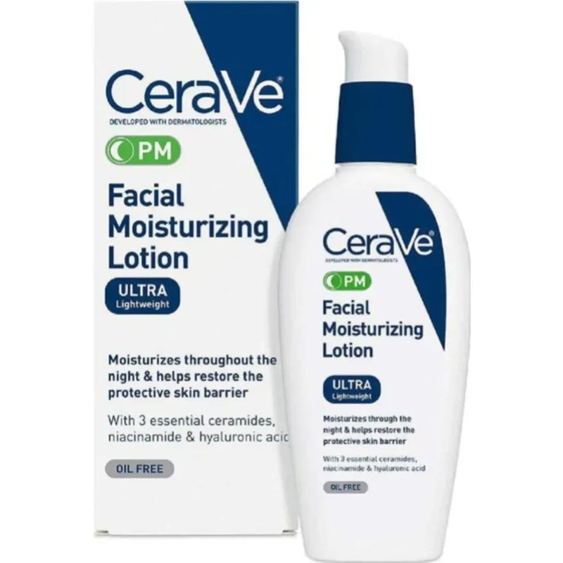 CERAVE PM Facial Moisturizing Lotion - ZM Cosmetics