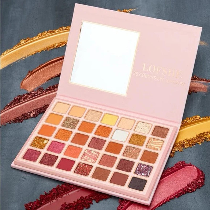 Lofshe 35 Colors Eyeshadow -magic girl