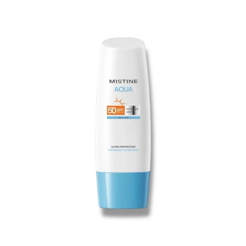 Mistine Aqua Base Ultra Protection Hydrating Sunscreen Face Body Lightweight