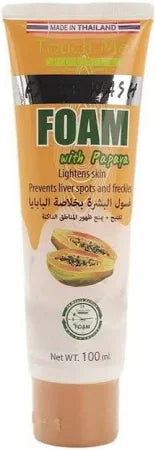 Touch Me Face Wash Foam-Papaya - ZM Cosmetics