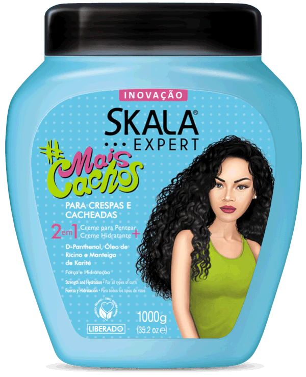Scala Expert Mais Cachos Hair Cream And Conditioner For Curly Hair 1 Kg