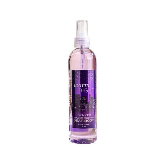 Dear body warm Night body splash - ZM Cosmetics