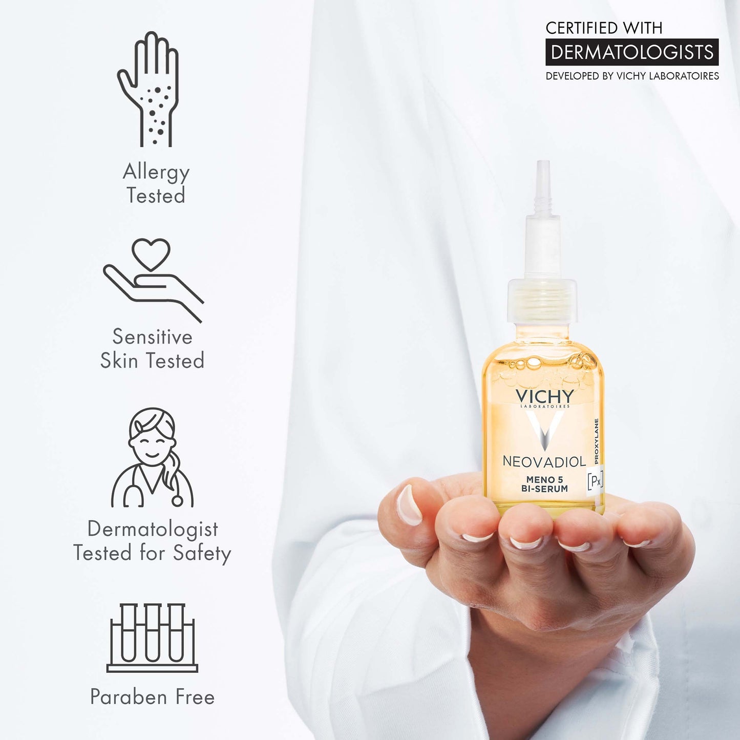 سيروم فيشي نيوفاديول لمرحلة ما قبل انقطاع الطمث وما بعده، 1.0 أونصة