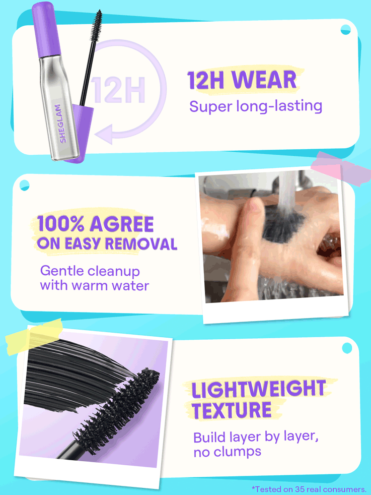 SHEGLAM - Lashlighter Mega Boost Mascara