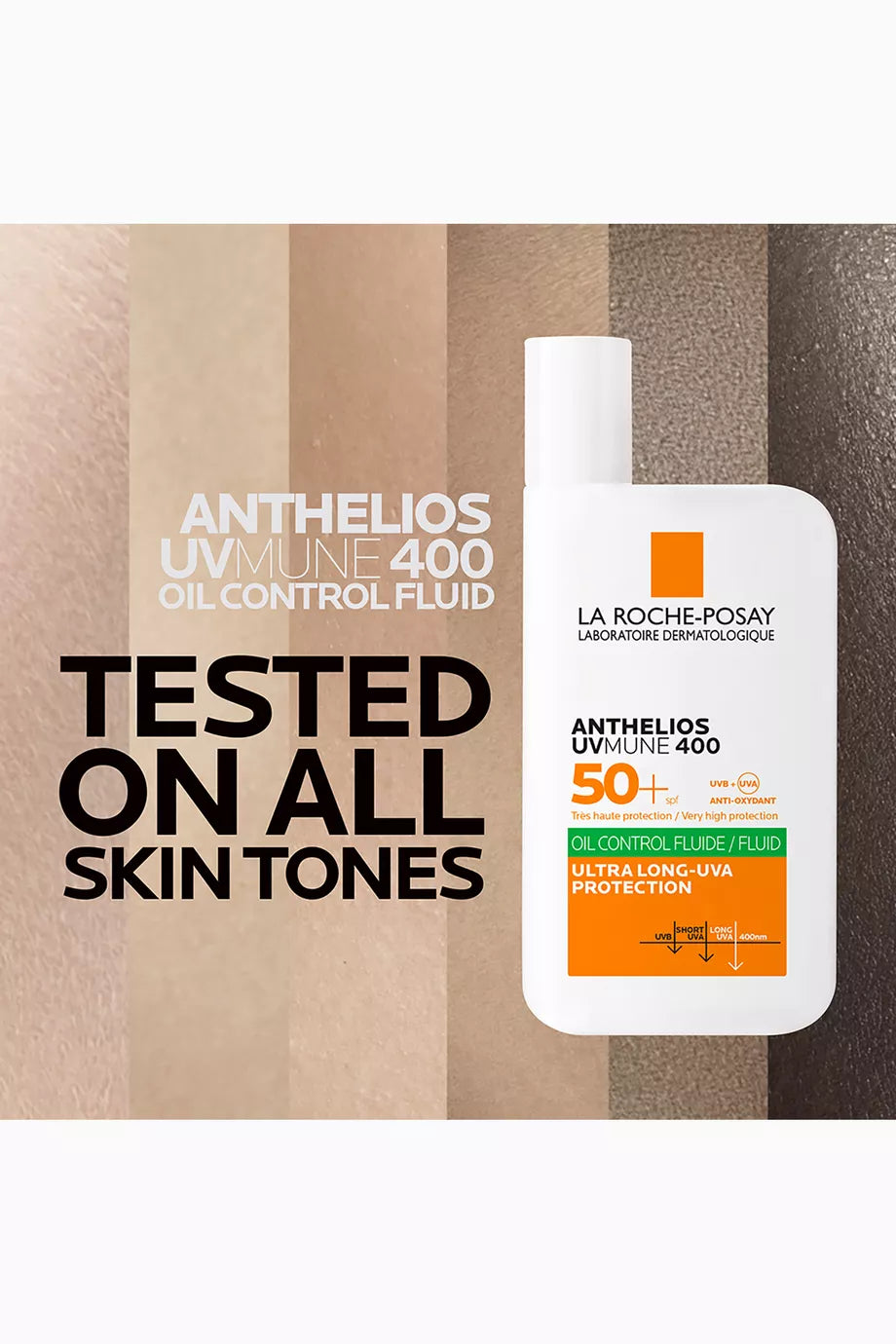 La Roche-Posay Anthelios Oil Control Fluid SPF50+ for Oily Blemish-Prone Skin, 50ml