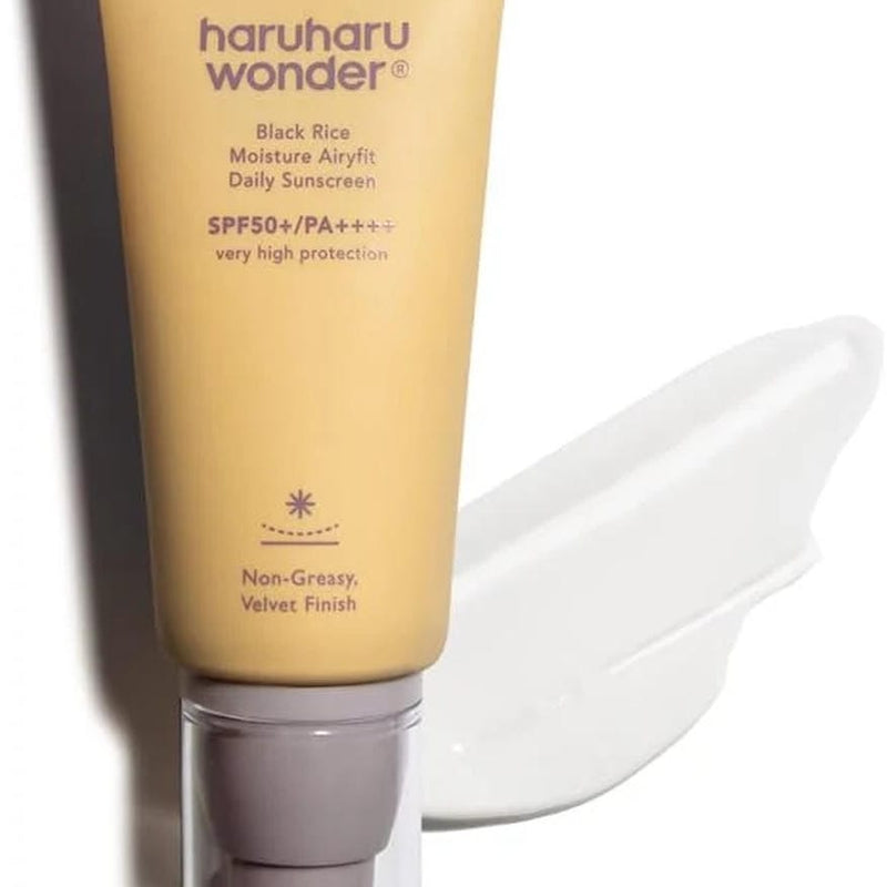 Haruharu Wonder - Black Rice Moisture Airyfit Daily Sunscreen SPF50+/PA++++ 1.69 Oz