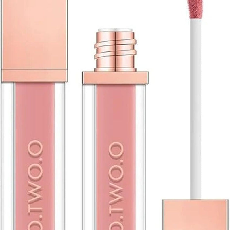 FASHIONISTADEAL O.TWO.O Heavy Mist Velvet Lipgloss (#011,MOCHA TAWNY BROWN)