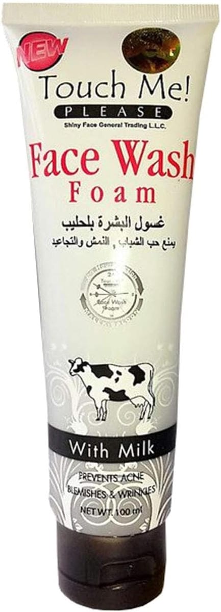 Touch Me Please Face Wash Foam with Milk - ZM Cosmetics