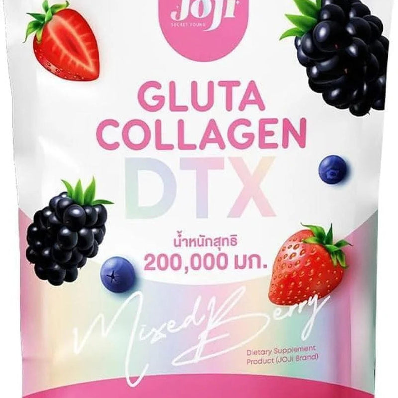 Gluta Collagen DTX Mixed Berry Dietary Supplement, 200000 mg