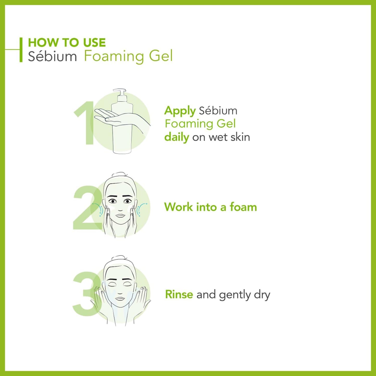 جل رغوي منظف ومنقي سيبيوم للجنسين