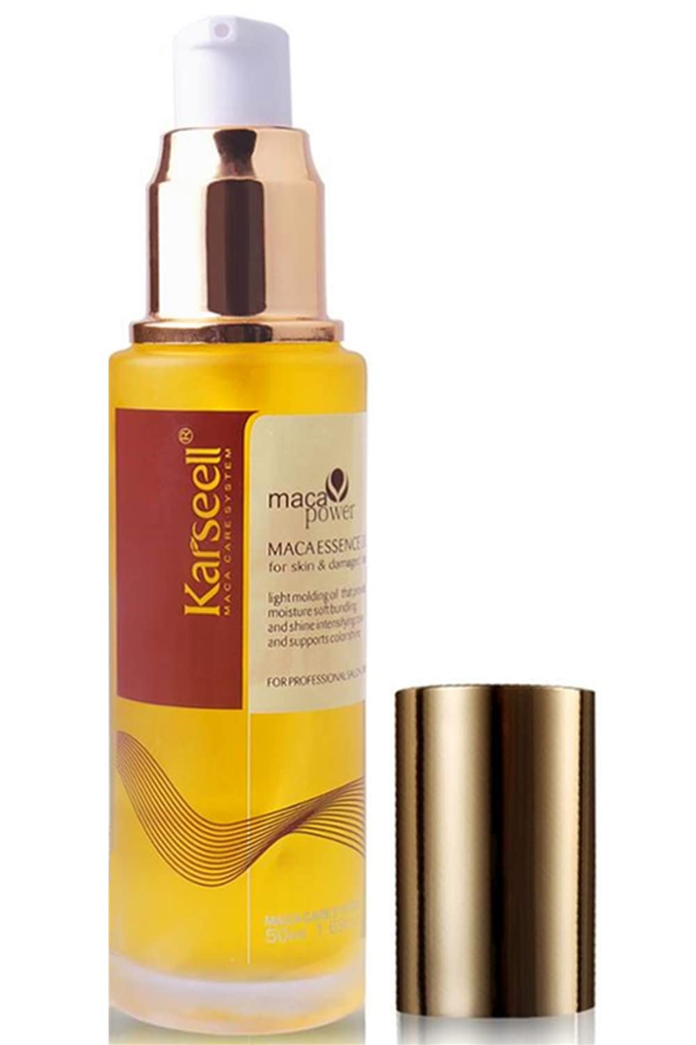 Argan Oil Karseell Pure Moroccan Oil Essential Oils Hair Serum Conditioner for Hair Skin and Nails Treatment Rich in Anti-Aging Vitamin - ZM Cosmetics