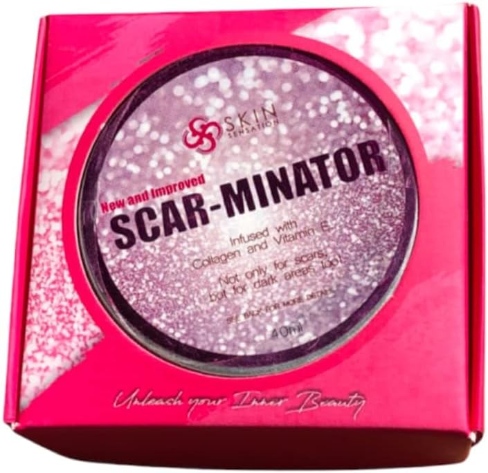 Skin Sensation Scar-Minator with Shea Butter Extract (Collagen & Vitamin E,40ml)