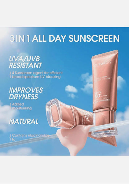 واقي الشمس طويل الأمد من O.TWO.O بعامل حماية من الشمس 50 PA++++