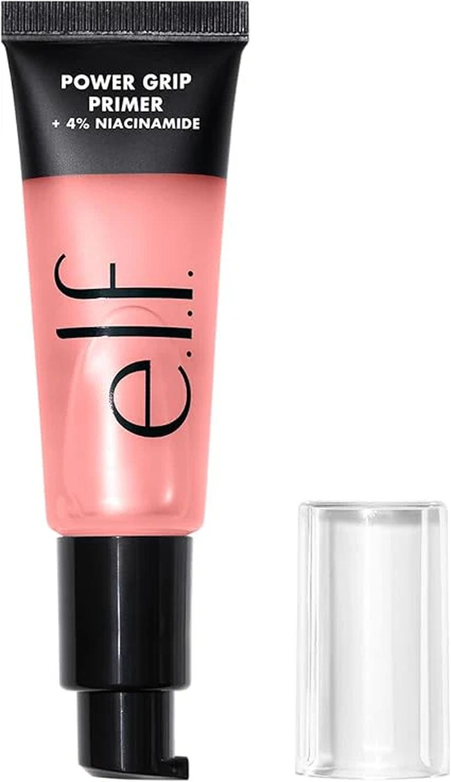 e.l.f. Power Grip Primer + 4% Niacinamide, Gel-Based & Hydrating Face Primer, Evens Skin & Brightens, Grips Makeup, Vegan & Cruelty-Free, 0.811 Fl Oz, Pink, Pack Of 1, 24 ml
