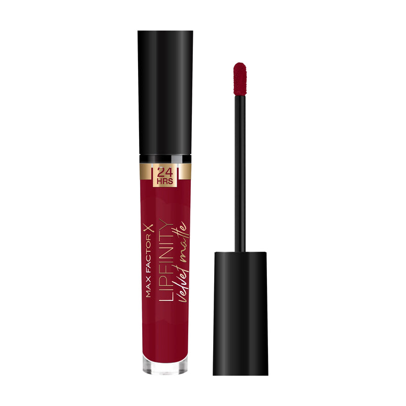 Max Factor Lipfinity Velvet Matte Lipstick, Red Allure 3.5 ml