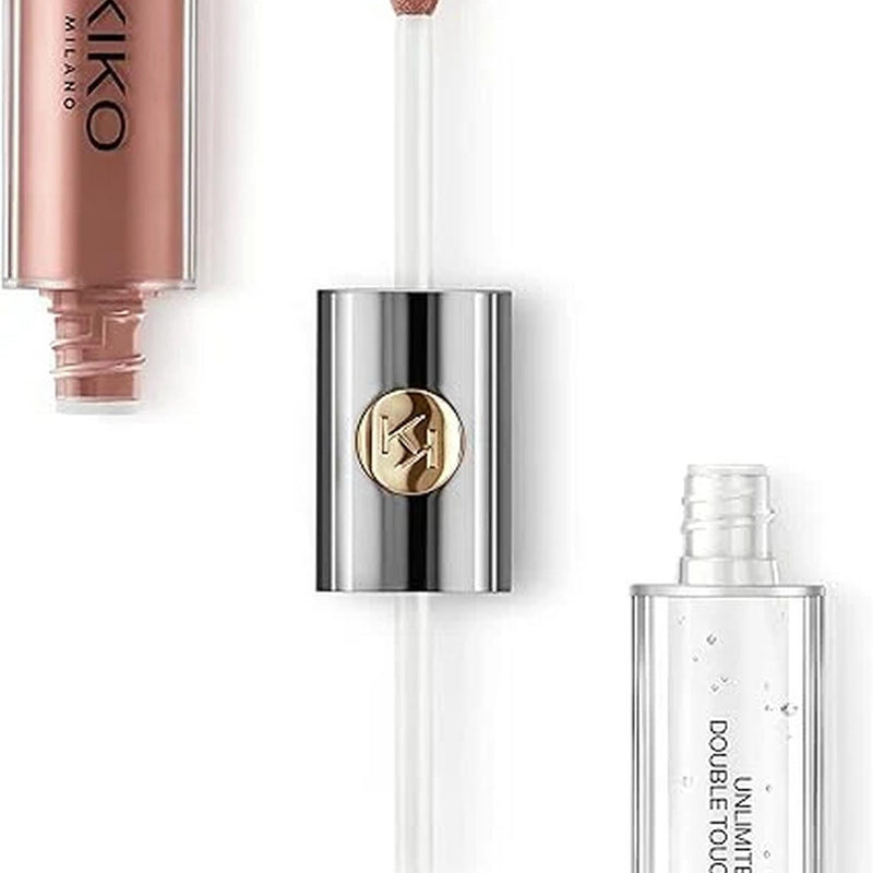KIKO Natural Rose 6ml Liquid Lipstick Unlimited Double Touch ( 103 )
