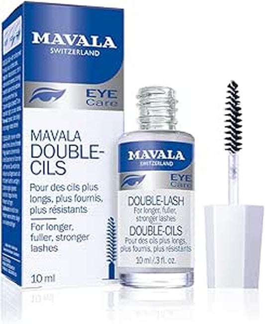Mavala Switzerland Double Lash Eye Care Serum for Stronger and Thicker Eye Lashes, 10 ml