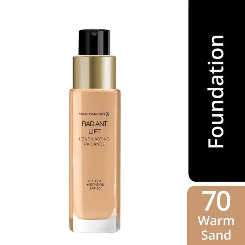 Max Factor - Radiant Lift Foundation - 70 Warm Sand