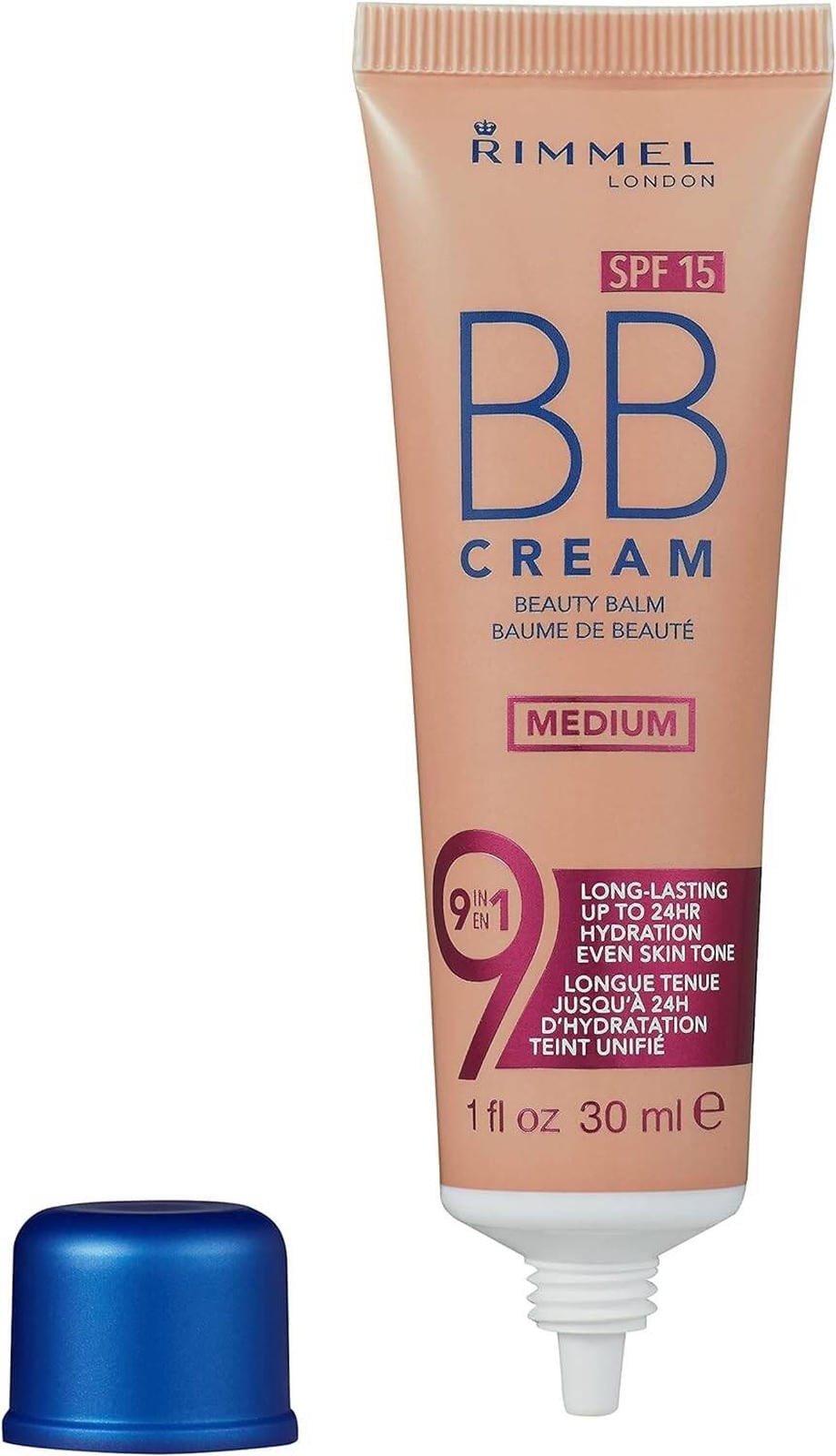 Rimmel London BB Cream 9-In-1 Beauty Balm SPF15 Medium 30ml