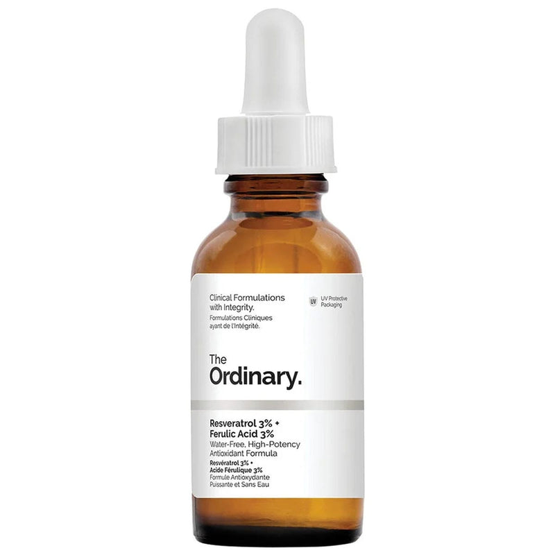 The Ordinary Resveratrol 3% + Ferulic Acid 3% Antioxidant 1 fl oz - ZM Cosmetics