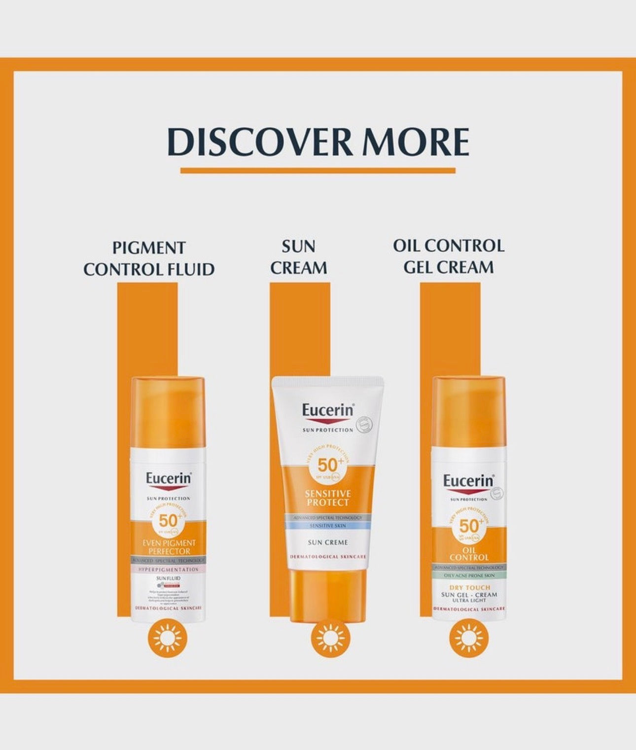 واقي الشمس يوسيرين 50+ للتحكم في البشرة الدهنية