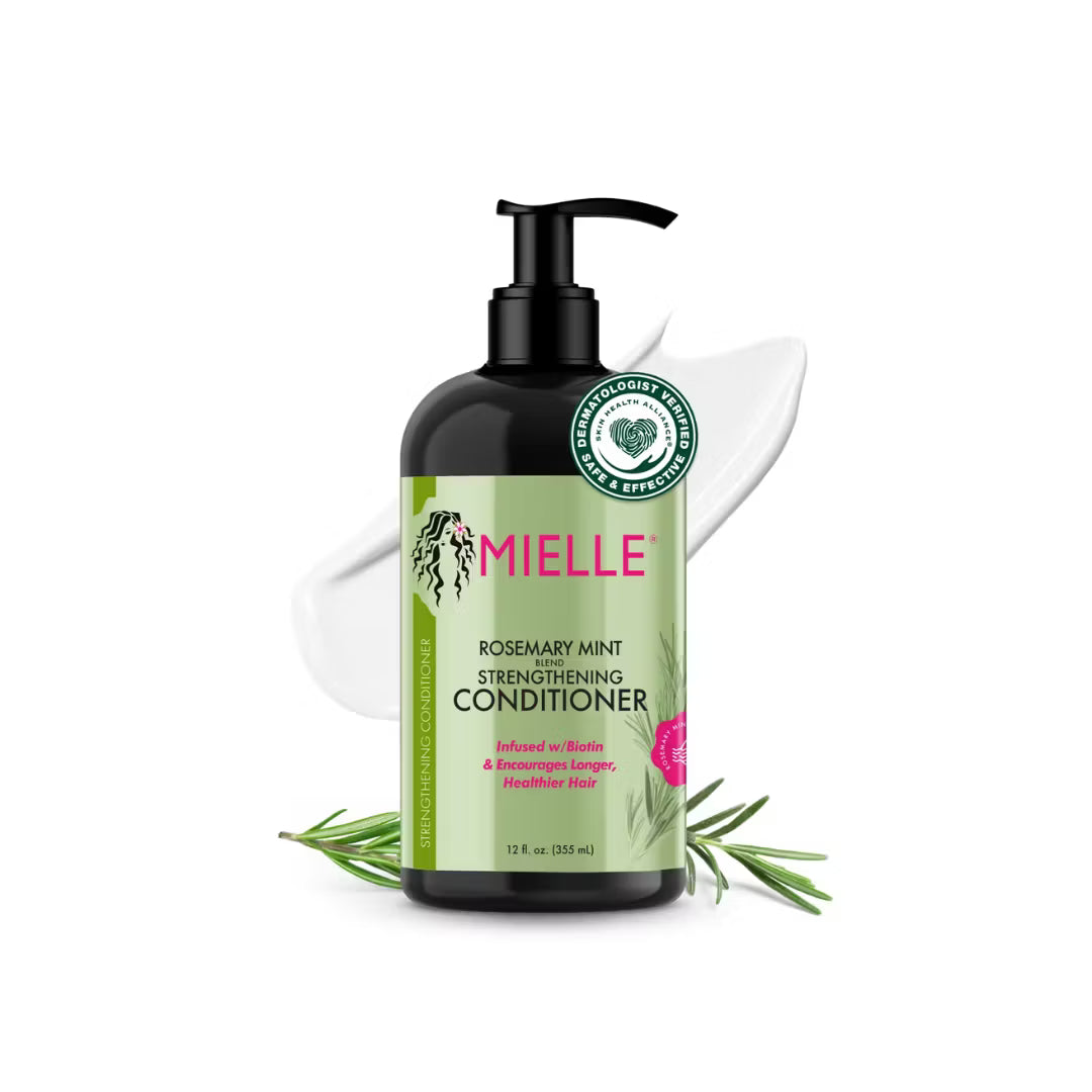 Mielle, Strengthening Conditioner, Rosemary Mint  355 ml