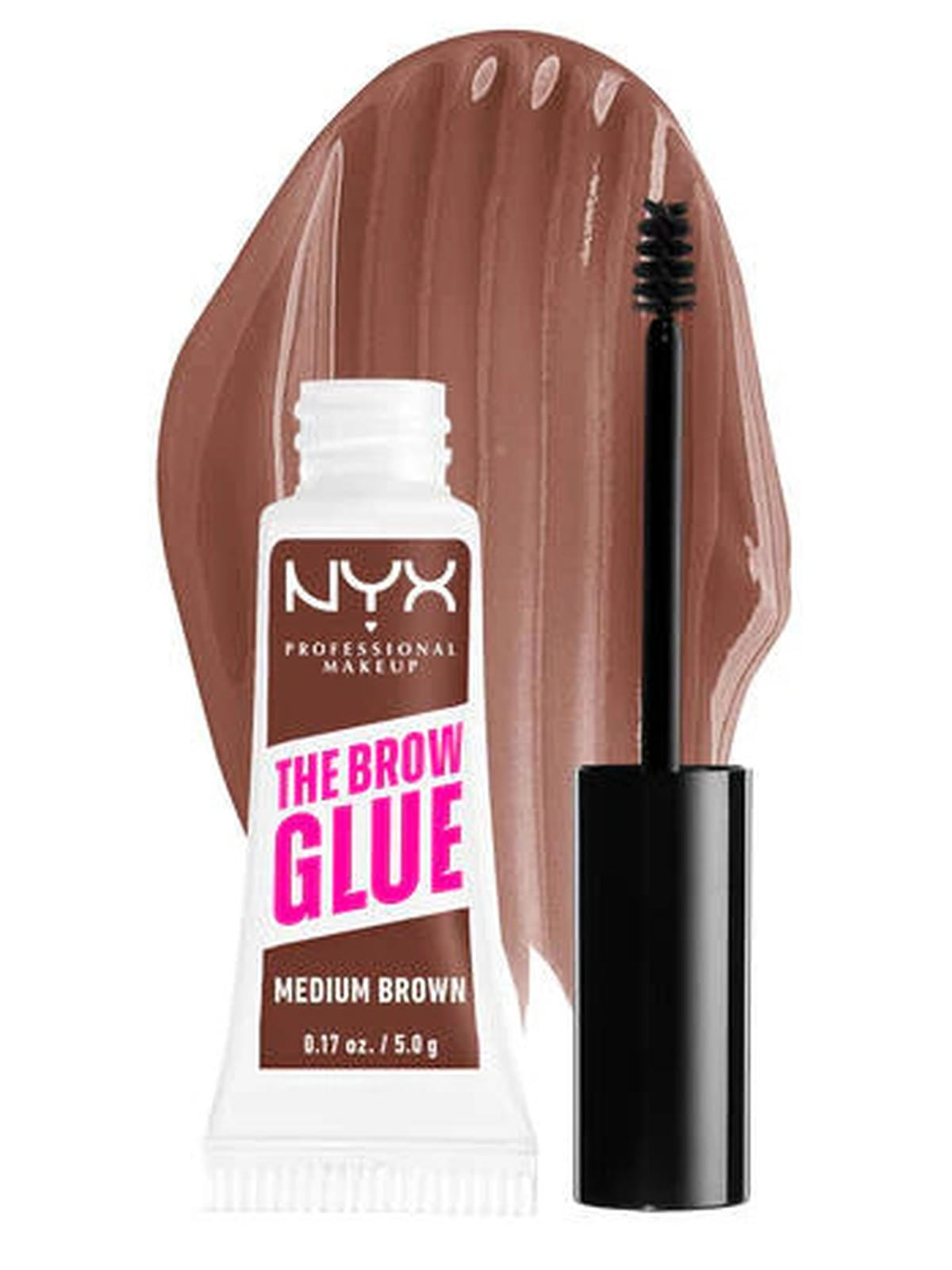 NYX Professional Makeup | THE BROW GLUE INSTANT BROW STYLER - MEDIUM BROWN