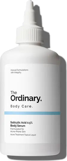 The Ordinary Salicylic Acid 0.5 Body Serum, Exfoliating Treatment for Acne-Prone Skin, 8.1 Fl Oz - ZM Cosmetics